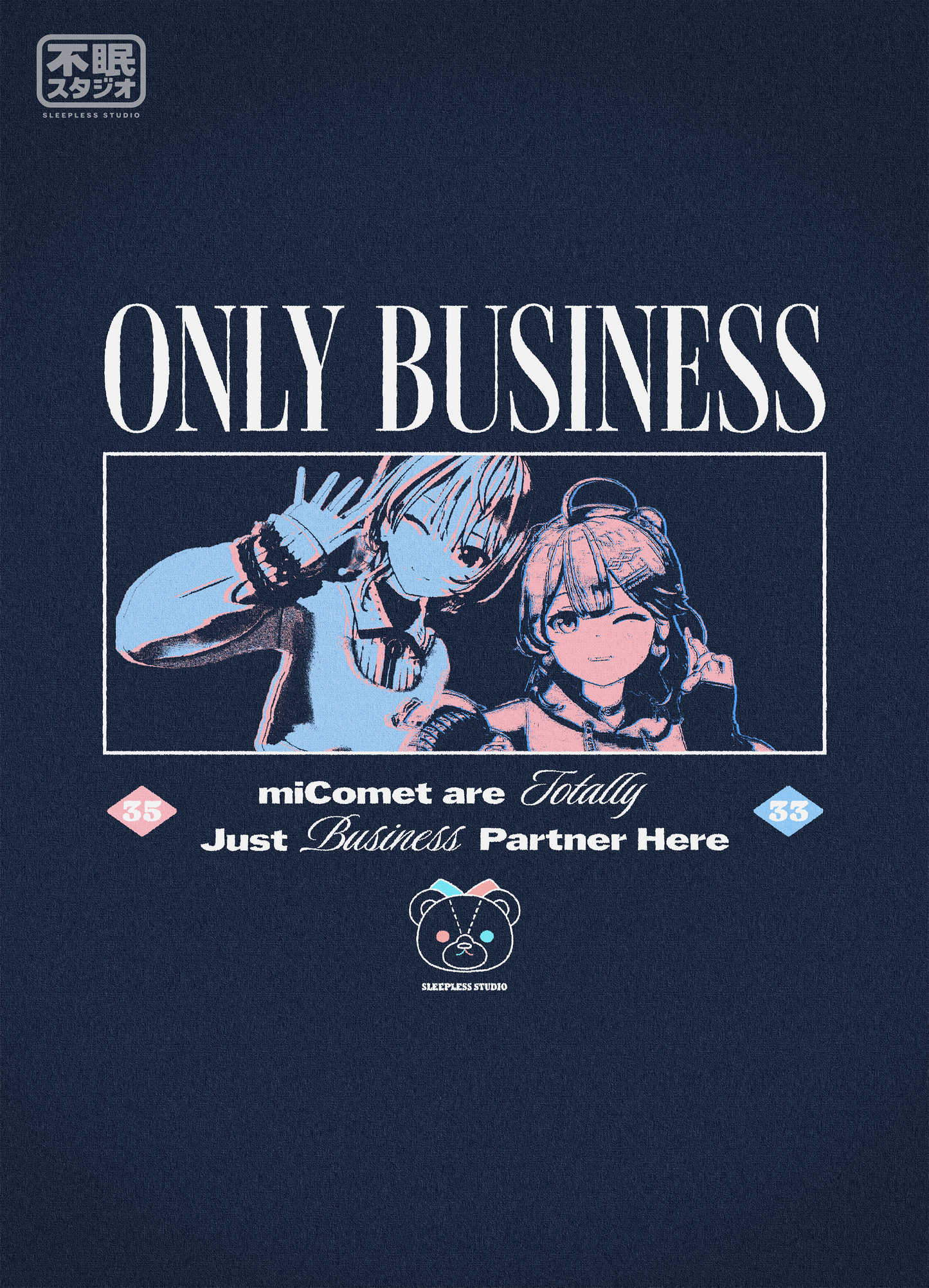 miComet Tote bag - ONLY BUSINESS